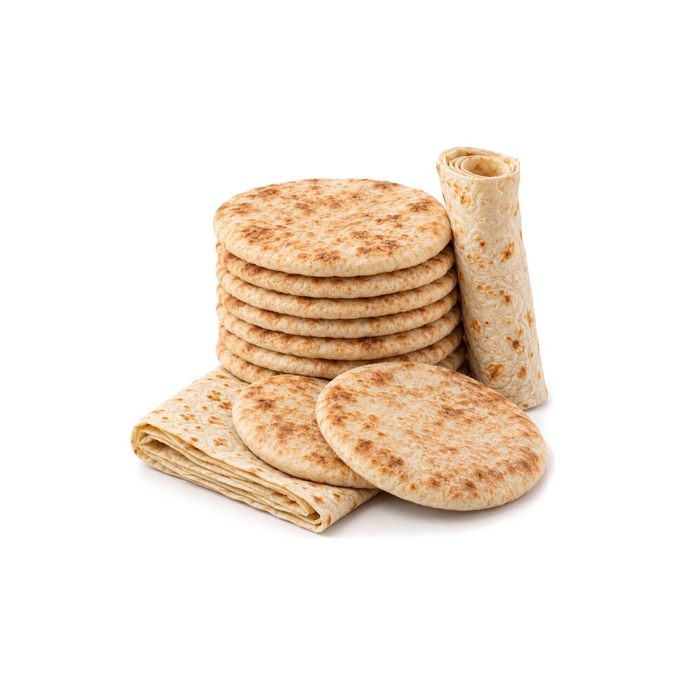 Pita, piadina, arabic bread